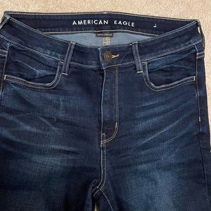 American Eagle Dark Wash Skinny Jeans